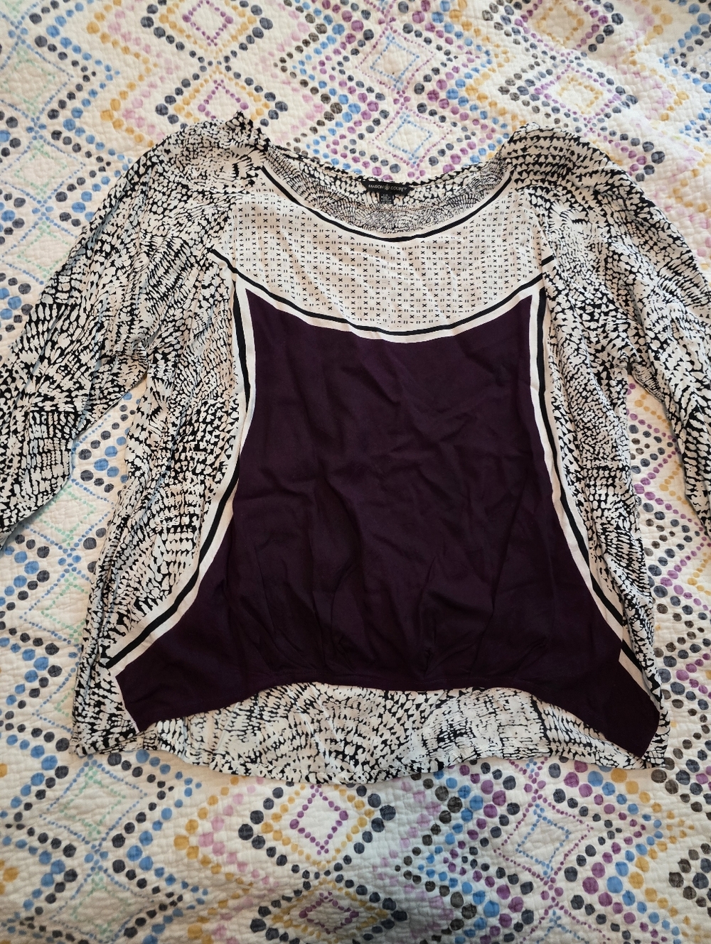 Womens Maison Coupe Pull Over Blouse